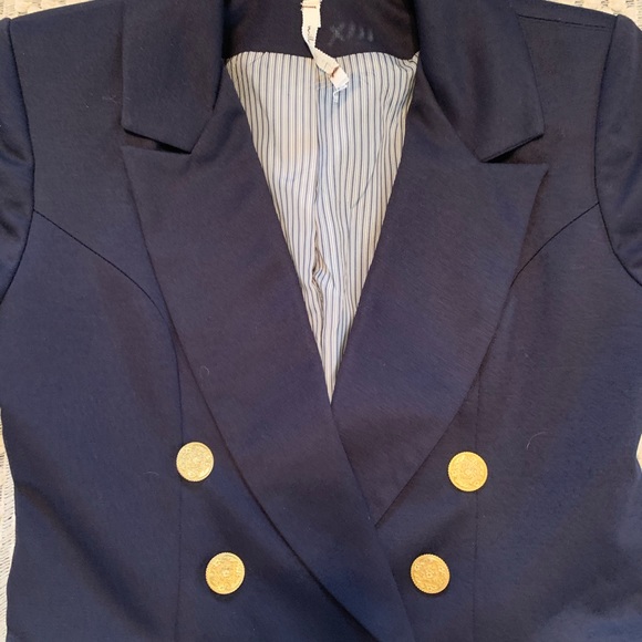 Willow & Clay nautical blazer gold button size XS - Picture 6 of 7